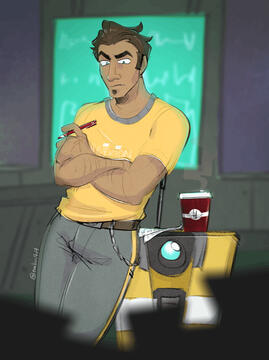 Fully Rendered + Background