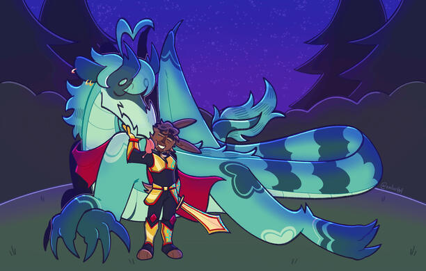 Fully Rendered + Background